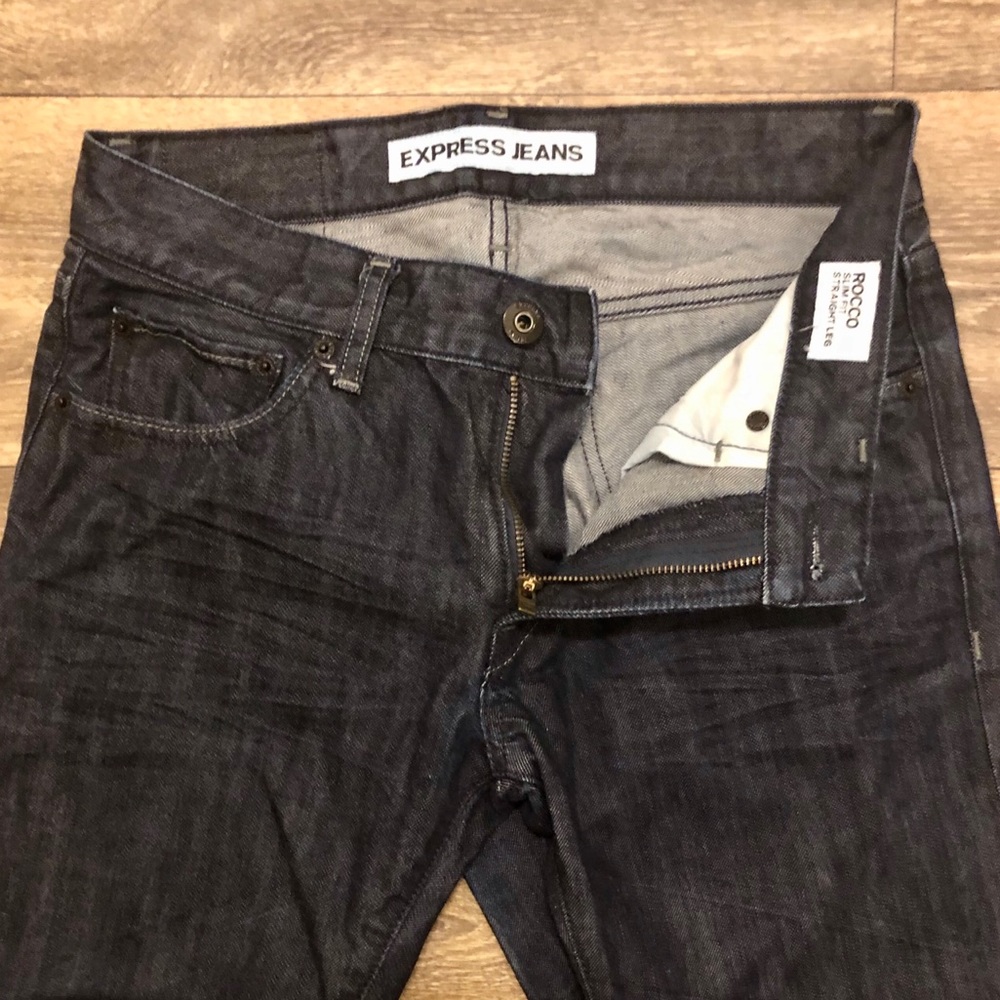 Express Rocco Slim Fit Straight Leg